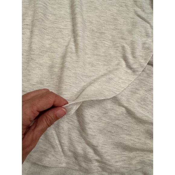 Style & Co Woman 3X Gray Cowl Neck Knit Pullover Top Plus Size High-Low Hem - Picture 4 of 5